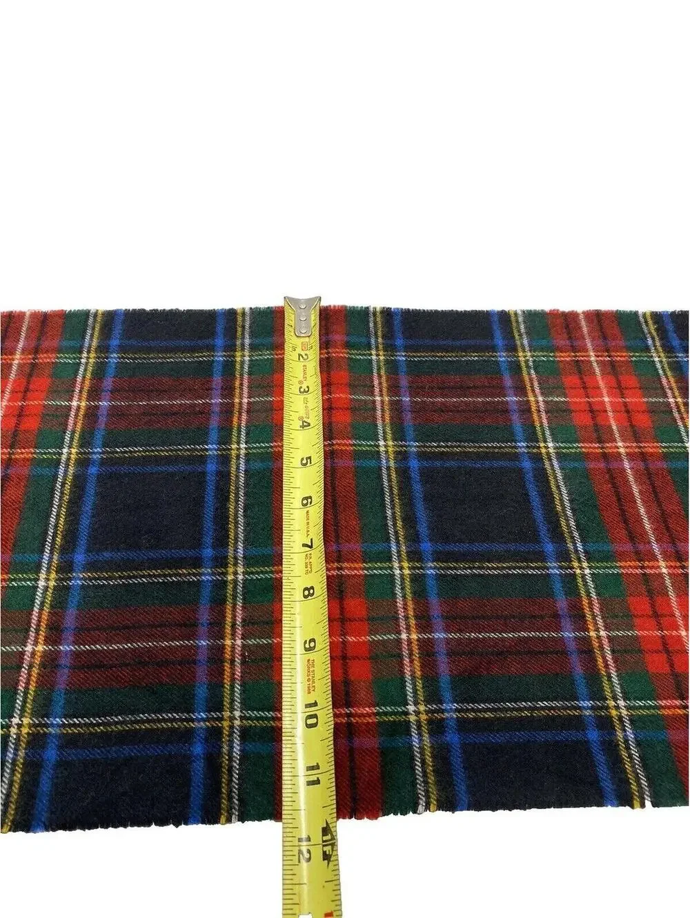 Men’s Cashmere Plaid Scotland Wrap Scarf